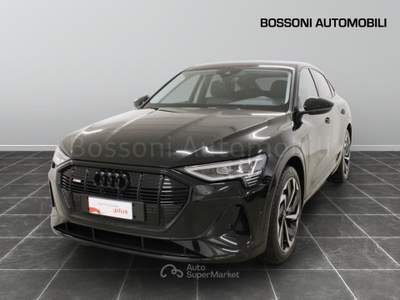 Audi e-tron sportback 55 evolution quattro cvt Nero usata Cremona