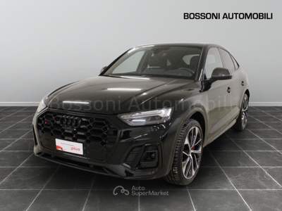 Audi SQ5 ssportback 3.0 v6 tdi mhev 48v sport attitude quattro tiptronic Nero usata Cremona