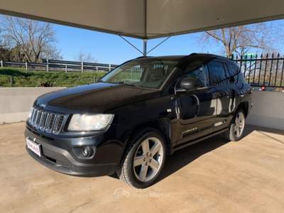 Jeep Compass 2.2 CRD Limited  4X4 CERCHI "CAMBIO RUMOROSO" Nero usata Pavia