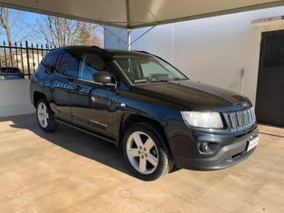 Jeep Compass 2.2 CRD Limited  4X4 CERCHI "CAMBIO RUMOROSO" Nero usata Pavia
