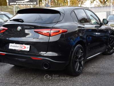 Alfa Romeo Stelvio 2.2 210 CV AT8 Q4 VELOCE Nero usata Roma