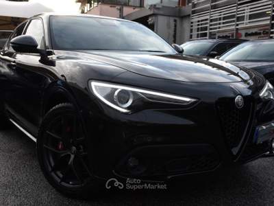 Alfa Romeo Stelvio 2.2 210 CV AT8 Q4 VELOCE Nero usata Roma