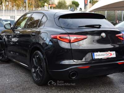 Alfa Romeo Stelvio 2.2 210 CV AT8 Q4 VELOCE Nero usata Roma