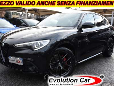 Alfa Romeo Stelvio 2.2 210 CV AT8 Q4 VELOCE Nero usata Roma