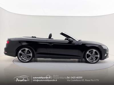 Audi A5 40 2.0 tfsi mhev S-tronic S-Line Business Sport Nero usata Riese Pio X