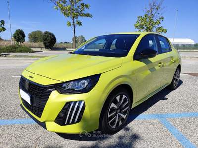 Peugeot 208 208 Hybrid 110 e-DCS6 Style KM0 Giallo usata ROMA