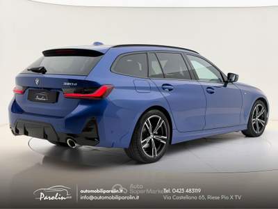 BMW Serie 3 320d 320d Touring mhev 48V MSport LED-Black Pack Lilla usata Riese Pio X