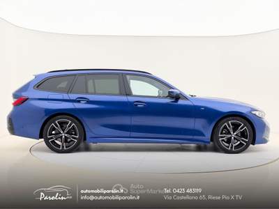 BMW Serie 3 320d 320d Touring mhev 48V MSport LED-Black Pack Lilla usata Riese Pio X