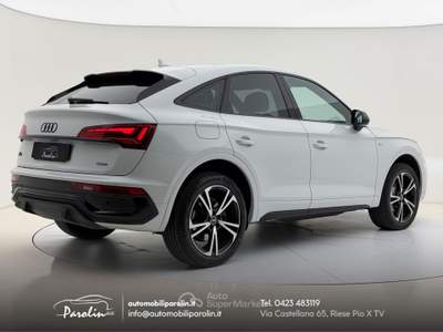 Audi Q5 40 2.0 tdi S-Line quattro S-tronic LED-Pelle-Black pack Bianco usata Riese Pio X