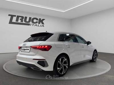 Audi A3  - a3 sportback 30 2.0 tdi s line edition s-tronic Bianco usata Pisa