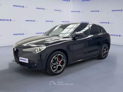 Alfa Romeo Stelvio Stelvio 2.2 Turbodiesel 210 Cv At8 Q4 Veloce Nero usata Cassola