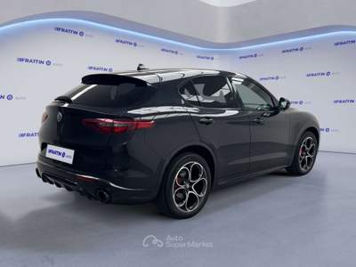 Alfa Romeo Stelvio Stelvio 2.2 Turbodiesel 210 Cv At8 Q4 Veloce Nero usata Cassola