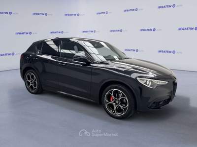 Alfa Romeo Stelvio Stelvio 2.2 Turbodiesel 210 Cv At8 Q4 Veloce Nero usata Cassola
