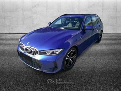 BMW Serie 3 318d 318 d 48V Touring Msport Blu/Azzurro usata Pieve di Cento