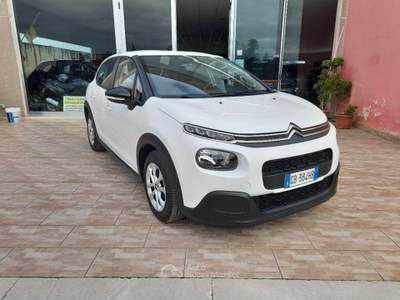 Citroen C3 BlueHDi 100 S&S Feel Bianco usata Caprarica di Lecce