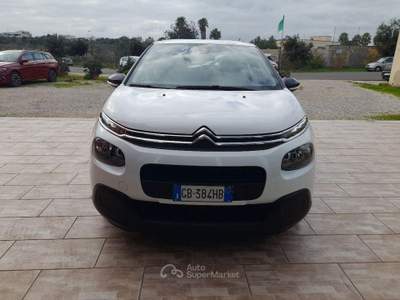 Citroen C3 BlueHDi 100 S&S Feel Bianco usata Caprarica di Lecce