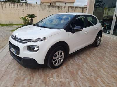 Citroen C3 BlueHDi 100 S&S Feel Bianco usata Caprarica di Lecce