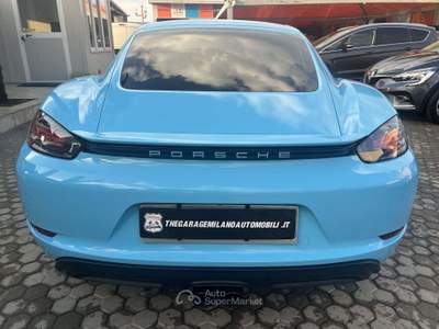 Porsche Cayman 718 2.0 T 300cv pdk     !! RISERVATA  !! Blu/Azzurro usata Milano