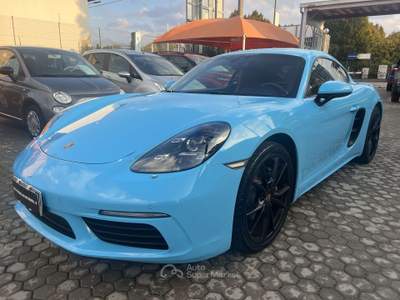 Porsche Cayman 718 2.0 T 300cv pdk     !! RISERVATA  !! Blu/Azzurro usata Milano