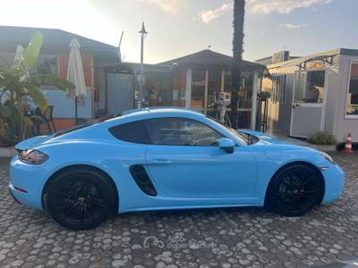Porsche Cayman 718 2.0 T 300cv pdk     !! RISERVATA  !! Blu/Azzurro usata Milano