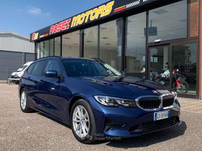 BMW Serie 3 320d 320 Serie 3 Touring 320d Touring mhev 48V xdrive auto Blu/Azzurro usata Ravenna