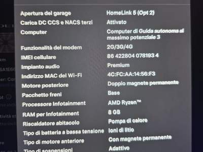 Tesla Model S Plaid 2022 Nero usata Bari