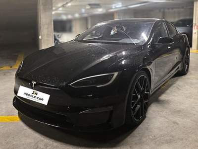 Tesla Model S Plaid 2022 Nero usata Bari