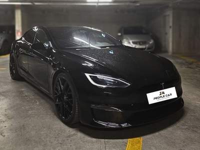 Tesla Model S Plaid 2022 Nero usata Bari
