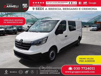 Renault Trafic Trafic Van T29 2.0 Blue Dci 130cv L2h1 D.Cab. -AUTOCARRO-IVA ESCLUSA Bianco usata Coccaglio