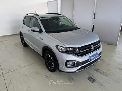 Volkswagen T-Cross 1.0 benzina  110cv.  Aut.  Sport  , Km 31.000 Argento usata Alba