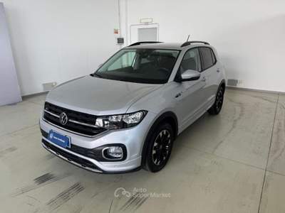 Volkswagen T-Cross 1.0 benzina  110cv.  Aut.  Sport  , Km 31.000 Argento usata Alba