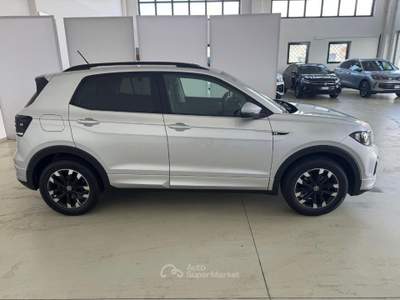 Volkswagen T-Cross 1.0 benzina  110cv.  Aut.  Sport  , Km 31.000 Argento usata Alba