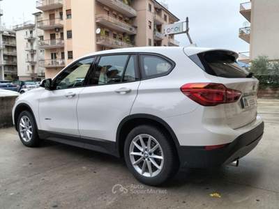 BMW X1 sDrive16d *OK NEOPATENTATI* Bianco usata Cassino