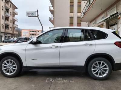 BMW X1 sDrive16d *OK NEOPATENTATI* Bianco usata Cassino