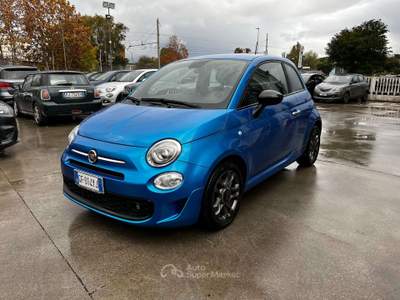 Fiat 500 500  1.0 hybrid Sport 70cv PREZZO PROMO Blu/Azzurro usata Anzio