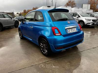 Fiat 500 500  1.0 hybrid Sport 70cv PREZZO PROMO Blu/Azzurro usata Anzio