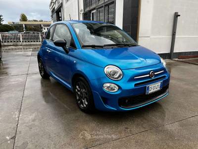 Fiat 500 500  1.0 hybrid Sport 70cv PREZZO PROMO Blu/Azzurro usata Anzio