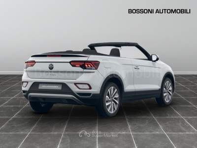 Volkswagen T-Roc cabriolet 1.5 tsi act style dsg Bianco usata Cremona