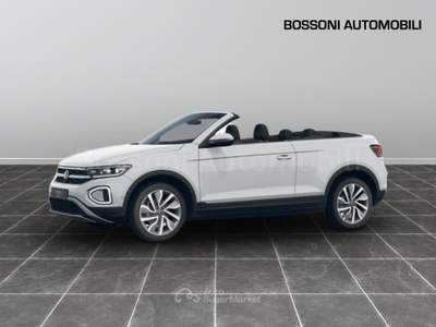 Volkswagen T-Roc cabriolet 1.5 tsi act style dsg Bianco usata Cremona