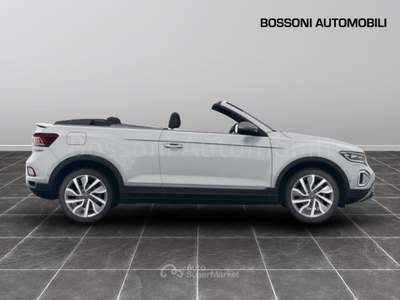 Volkswagen T-Roc cabriolet 1.5 tsi act style dsg Bianco usata Cremona