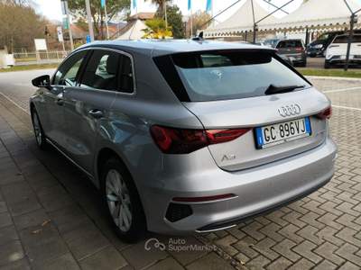 Audi A3 35 1.5 tfsi Business Advanced Argento usata Masserano