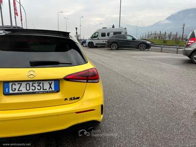 Mercedes-Benz Classe A A 45S AMG 4Matic+ Premium Giallo usata Lavis
