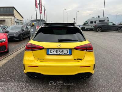 Mercedes-Benz Classe A A 45S AMG 4Matic+ Premium Giallo usata Lavis