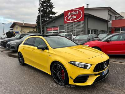 Mercedes-Benz Classe A A 45S AMG 4Matic+ Premium Giallo usata Lavis