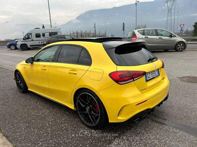 Mercedes-Benz Classe A A 45S AMG 4Matic+ Premium Giallo usata Lavis