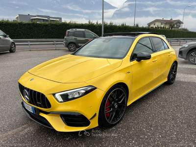 Mercedes-Benz Classe A A 45S AMG 4Matic+ Premium Giallo usata Lavis