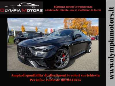 Mercedes-Benz CLE COUPE AMG PREMIUM 4MATIC TETTO LASER KAMERA Nero usata Ciampino