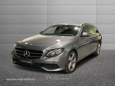Mercedes-Benz Classe E  - e sw 200 d sport auto my20 Grigio usata Ancona