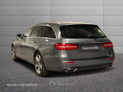 Mercedes-Benz Classe E  - e sw 200 d sport auto my20 Grigio usata Ancona