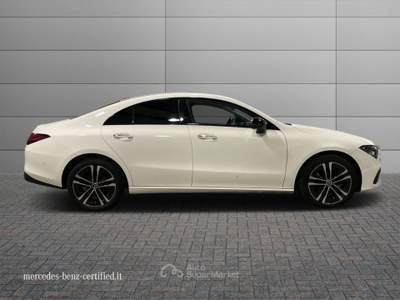 Mercedes-Benz CLA  - cla coupe 180 d progressive advanced Bianco usata Montecosaro